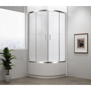 POLYSAN - SELMA štvrťkruhová sprchová zástena 900x900x1650, čire sklo MD2516 vyobraziť