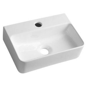 SAPHO - GERDA keramické umývadlo, 36x25cm, biela AR362 vyobraziť
