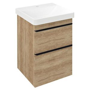 SAPHO - SITIA umývadlová skrinka 46, 4x70x44, 2cm, 2x zásuvka, dub Alabama SI050-2222 vyobraziť