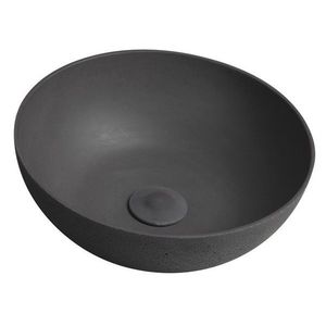 SAPHO - FORMIGO betónové umývadlo na dosku, priemer 39cm, antracit mat FG316 vyobraziť