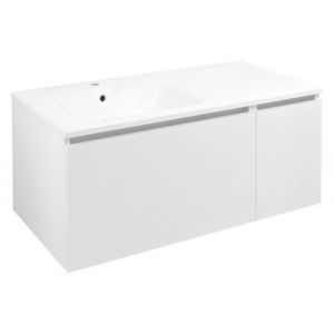 SAPHO - LOREA skrinka 100x46x51, 5cm (70+30cm), ľavá, biela matná LE070-3131-L-01 vyobraziť