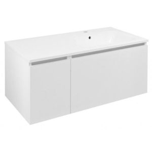 SAPHO - LOREA skrinka 100x46x51, 5cm (30+70cm), pravá, biela matná LE070-3131-R-01 vyobraziť