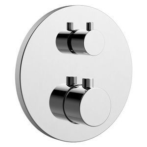 SAPHO - Podomietková sprchová termostatická batéria, box, 2 výstupy, chróm RH396 vyobraziť