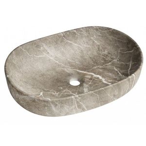 SAPHO - CALEO keramické umývadlo na dosku 60x42cm, breccia marmor CA590BM vyobraziť