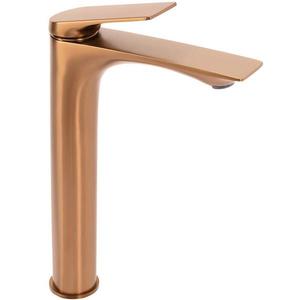 Umývadlová batéria vysoká Rea Avalon brúsená meď vyobraziť