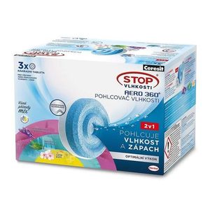 Ceresit Stop vlhkosti Aero 360° náhradné tablety 3 x 450 g vyobraziť