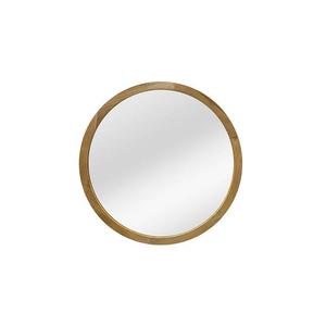 Okrúhle dekoratívne zrkadlo Vigo FI80cm prírodné vyobraziť