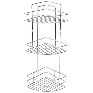 Kúpeľňová polička trojstupňová chrómovaná oceľ MX0961 vyobraziť