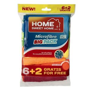 Mikrovláknové utierky HSH 6+2 zdarma vyobraziť