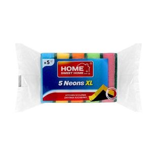 Umývacia hubka HSH Neon 5 ks vyobraziť