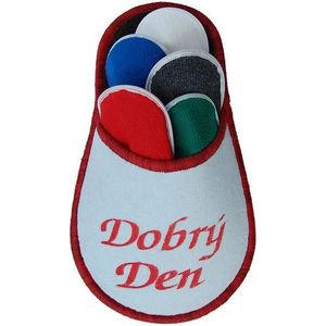 Papuče pre hostí 5v1 vyobraziť