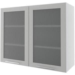 Kuchynská skrinka Emporium W3S/90 light grey stone/biela vyobraziť