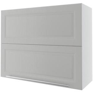 Kuchynská skrinka Emporium W8B/90 av light grey stone/biela vyobraziť