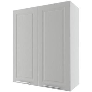 Kuchynská skrinka Emporium W4/80 light grey stone/biela vyobraziť