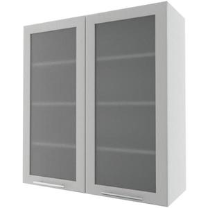 Kuchynská skrinka Emporium W4S/90 light grey stone/biela vyobraziť