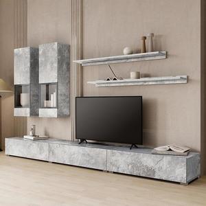 Obývacia stena Baros 10 Svetlý betón vyobraziť