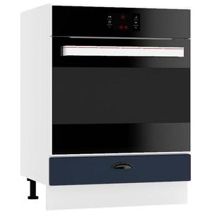 Kuchynská skrinka Adele Dk60 granát Mat/Biely vyobraziť
