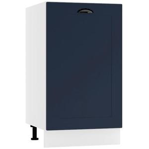 Kuchynská skrinka Adele D45 Pl granát Mat/Biely vyobraziť