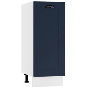 Kuchynská skrinka Adele D30 Pl granát Mat/Biely vyobraziť