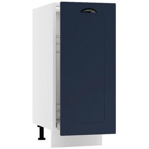 Kuchynská skrinka Adele D30 Cargo + Kôš granát Mat/Biely vyobraziť