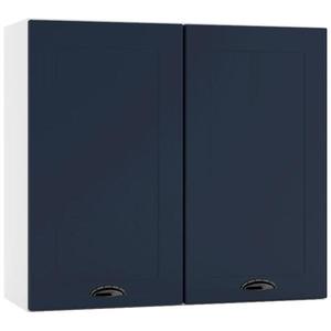 Kuchynská skrinka Adele W80su Alu granát Mat/Biely vyobraziť