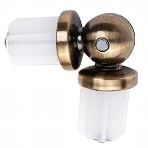 Spojka priečnej záclonové tyče Ø19 zlatá vyobraziť