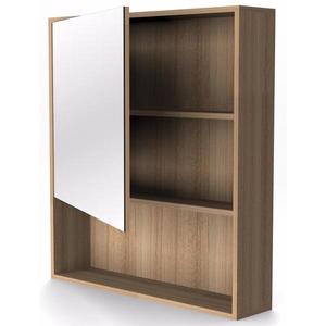 Skrinka Zrkadlová Nikki 60 dub vyobraziť