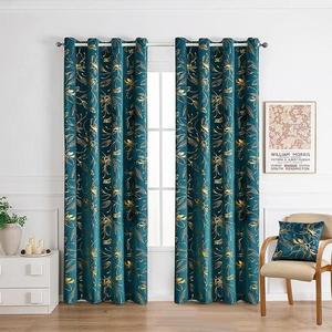 Záves na priechodkách INESS 2504-4/210GSM 140x250 tyrkysový vyobraziť