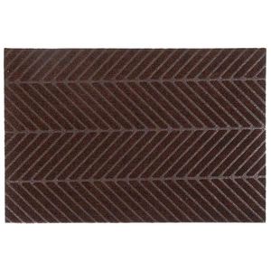 Rohožka textilná Tire 40x60 cm hnedá vyobraziť