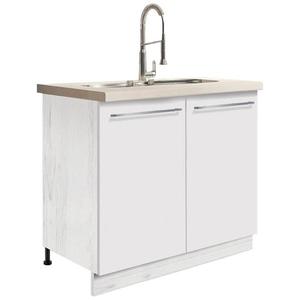 Kuchynská skrinka Creativa 13D biela vyobraziť