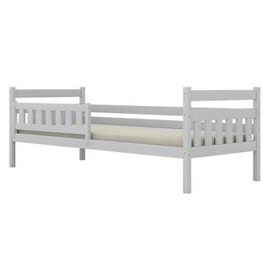 Posteľ Dawid štandard + zábrana 90x180 biela vyobraziť