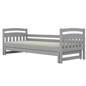 Posteľ Tosia s prístelkou 80x160 sivá vyobraziť