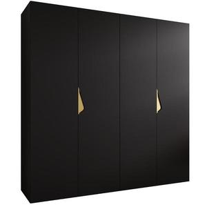 Skriňa Sandi 1-200 čierna/zlatá vyobraziť