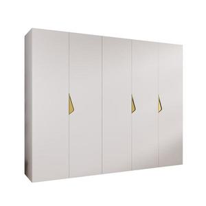 Skriňa Sandi 1-250 biela/zlatá vyobraziť