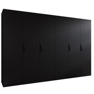 Skriňa Sandi 1-300 (2x150) čierna/čierna vyobraziť