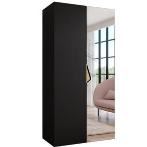 Skriňa Sandi 2-100 čierna/zlatá vyobraziť