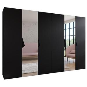 Skriňa Sandi 2-300 (2x150) čierna/čierna vyobraziť