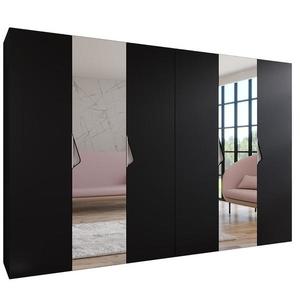 Skriňa Sandi 2-300 (2x150) čierna/kašmír vyobraziť