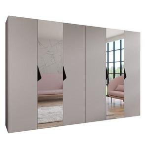 Skriňa Sandi 2-300 (2x150) kašmír/čierna vyobraziť