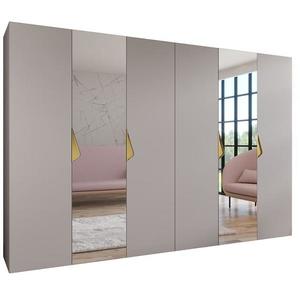 Skriňa Sandi 2-300 (2x150) kašmír/zlatá vyobraziť