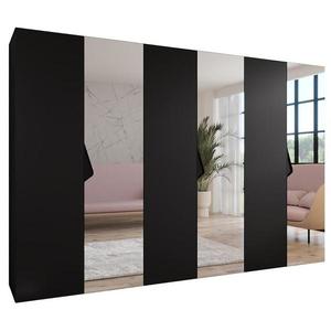 Skriňa Sandi 2-300 (3x100) čierna/čierna vyobraziť