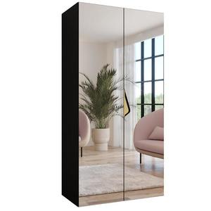 Skriňa Sandi 3-100 čierna/zlatá vyobraziť