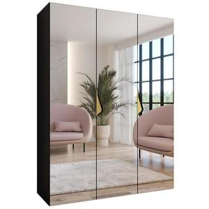 Skriňa Sandi 3-150 čierna/zlatá vyobraziť