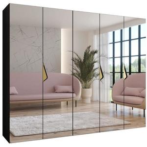 Skriňa Sandi 3-250 čierna/zlatá vyobraziť