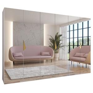 Skriňa Sandi 3-300 (3x100) biela/zlatá vyobraziť