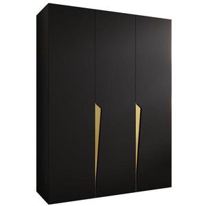 Skriňa Piano 1-150 čierna/zlatá vyobraziť