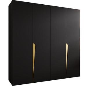 Skriňa Piano 1-200 čierna/zlatá vyobraziť