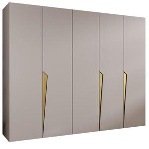 Skriňa Piano 1-250 kašmír/zlatá vyobraziť