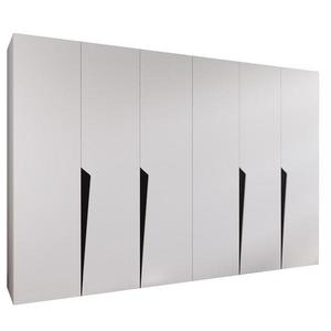 Skriňa Piano 1-300 (2x150) biela/čierna vyobraziť