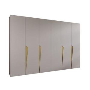 Skriňa Piano 1-300 (2x150) kašmír/zlatá vyobraziť